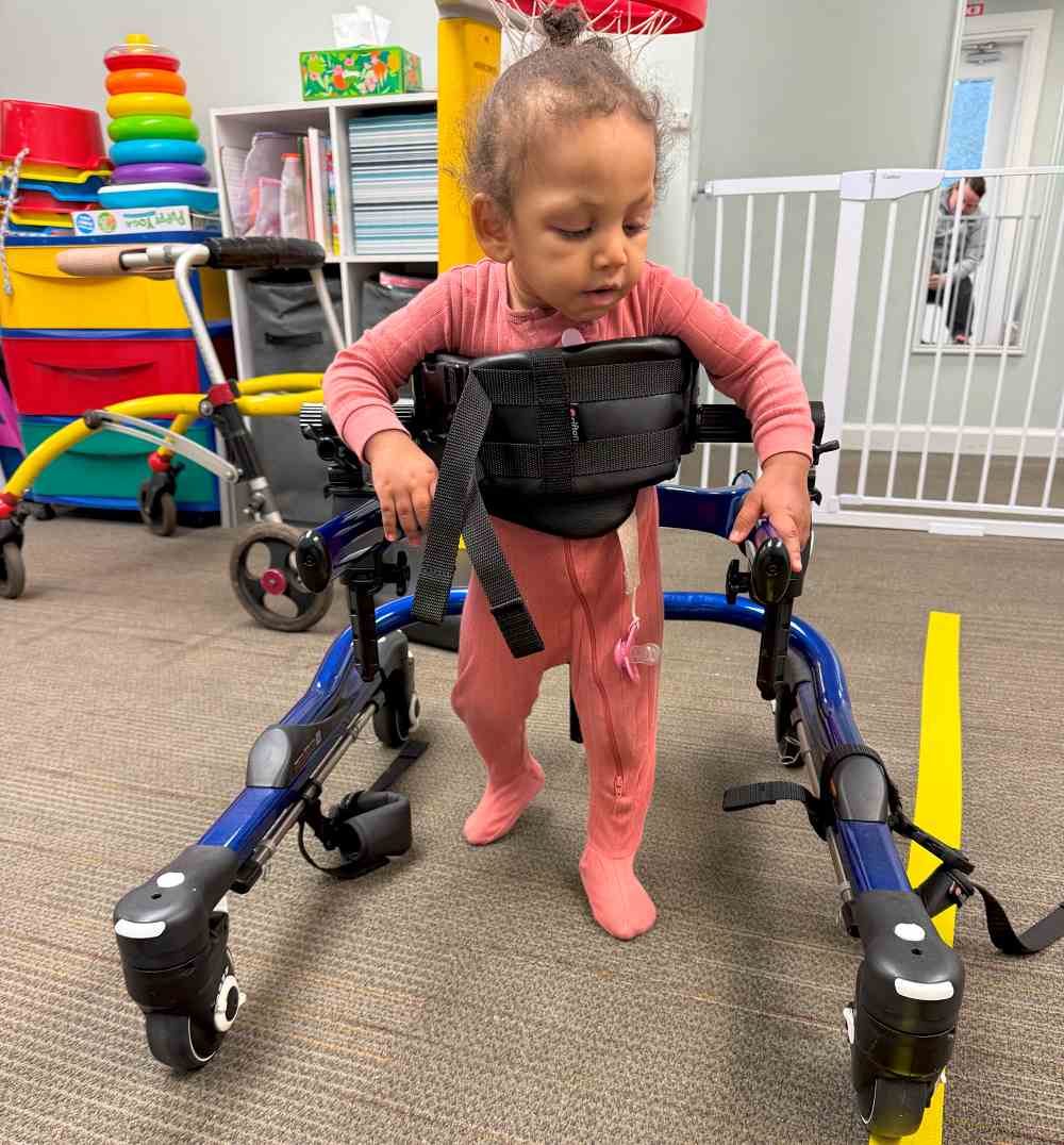 young girl intensive therapy
